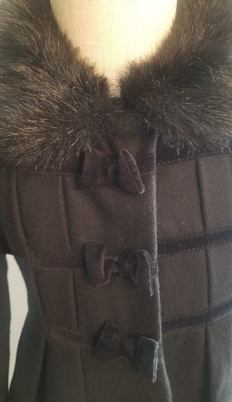 Rothchild Toddler Girls Wool Dress Winter Coat - Picture 2 of 7